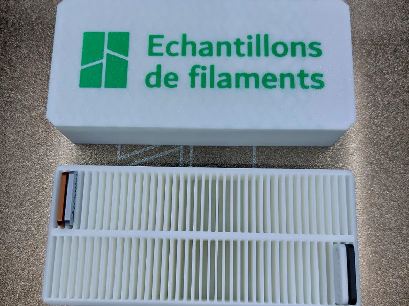 Boîte échantillons filaments - Version française
