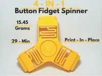 Button Fidget Spinner