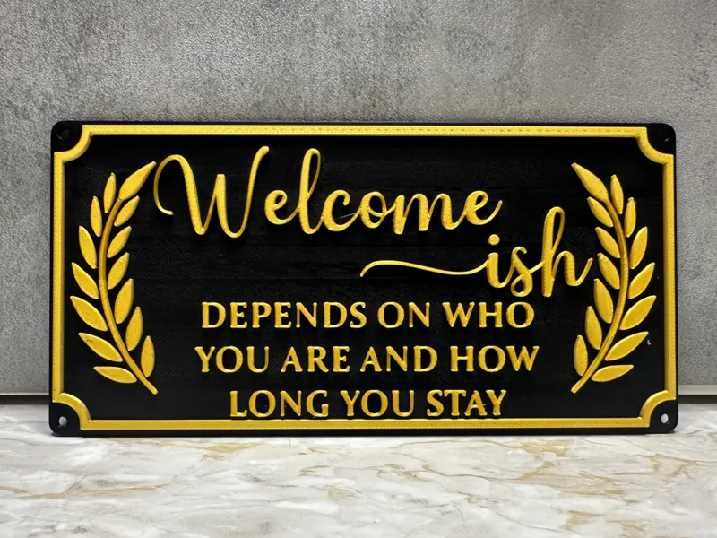 Welcome Sign 