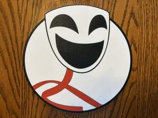 Gangle Door Sign from the Amazing Digital Circus