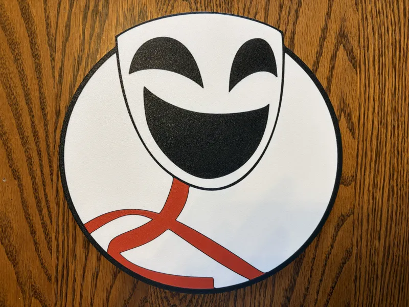 Gangle Door Sign from the Amazing Digital Circus