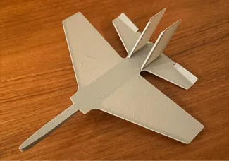 Flying Indoor Jet/Glider v7