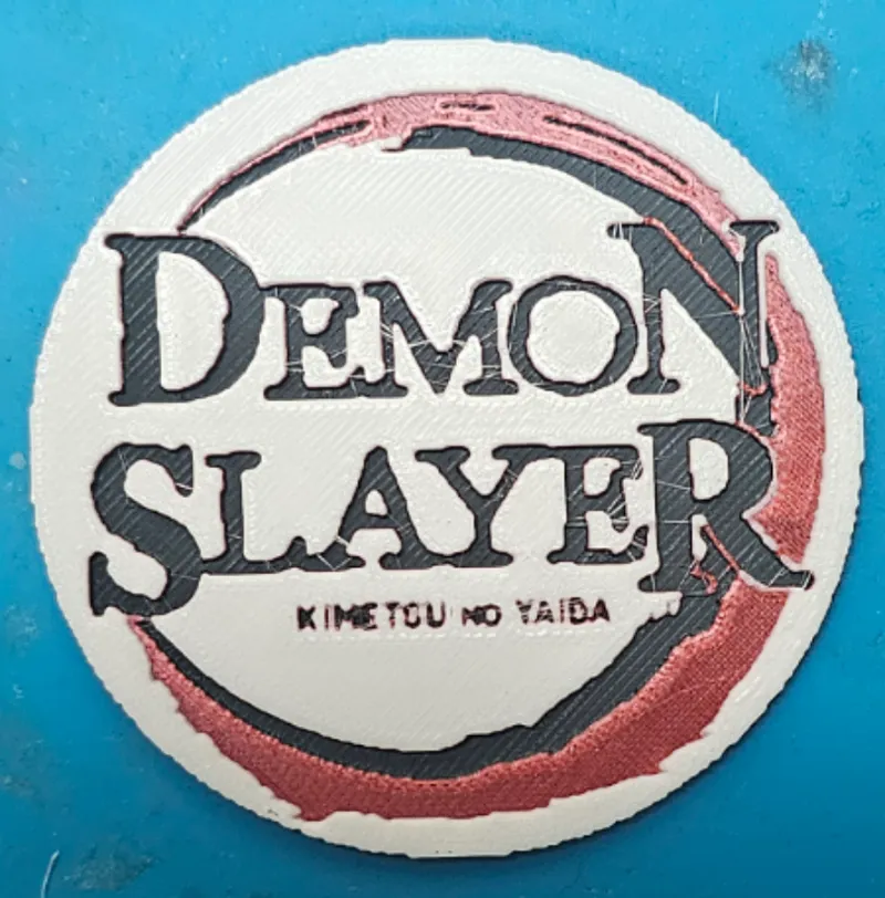 Demon Slayer Coaster Hueforge