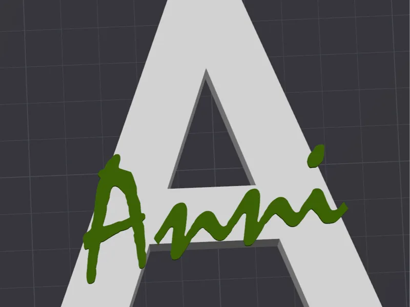 Buchstabe A Anni