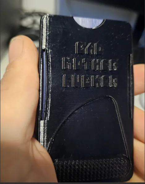 the best card wallet with added pulp fiction goodness Remixed by