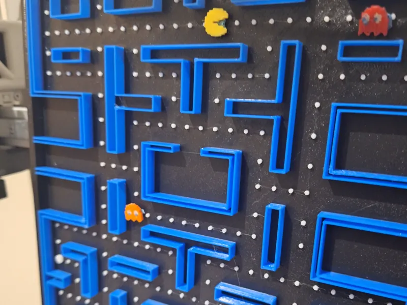 Cuadro Retro de Pac-Man 