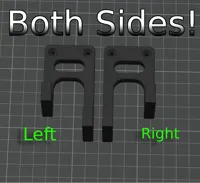 Left & Right Airbrush Holder Set