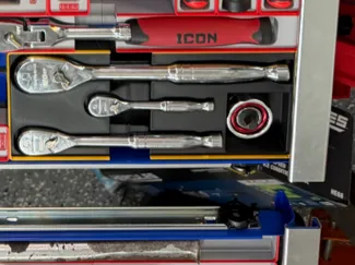 GearWrench 81206T 120XP Ratchet Set Gridfinity Bin