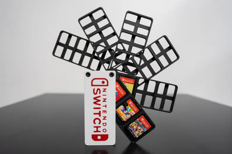 Nintendo Switch Game Card Palette Holder Card