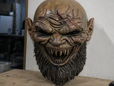 Krampus mask