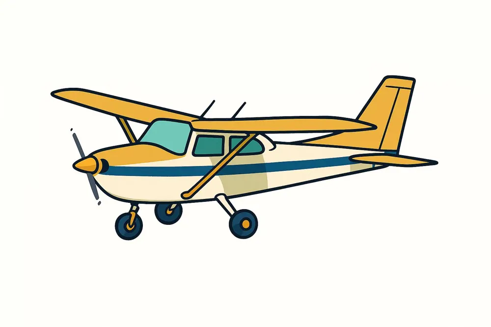 Cessna-172 Key chain 塞斯纳172钥匙链 - MakerWorld 3D Model | 3Drop
