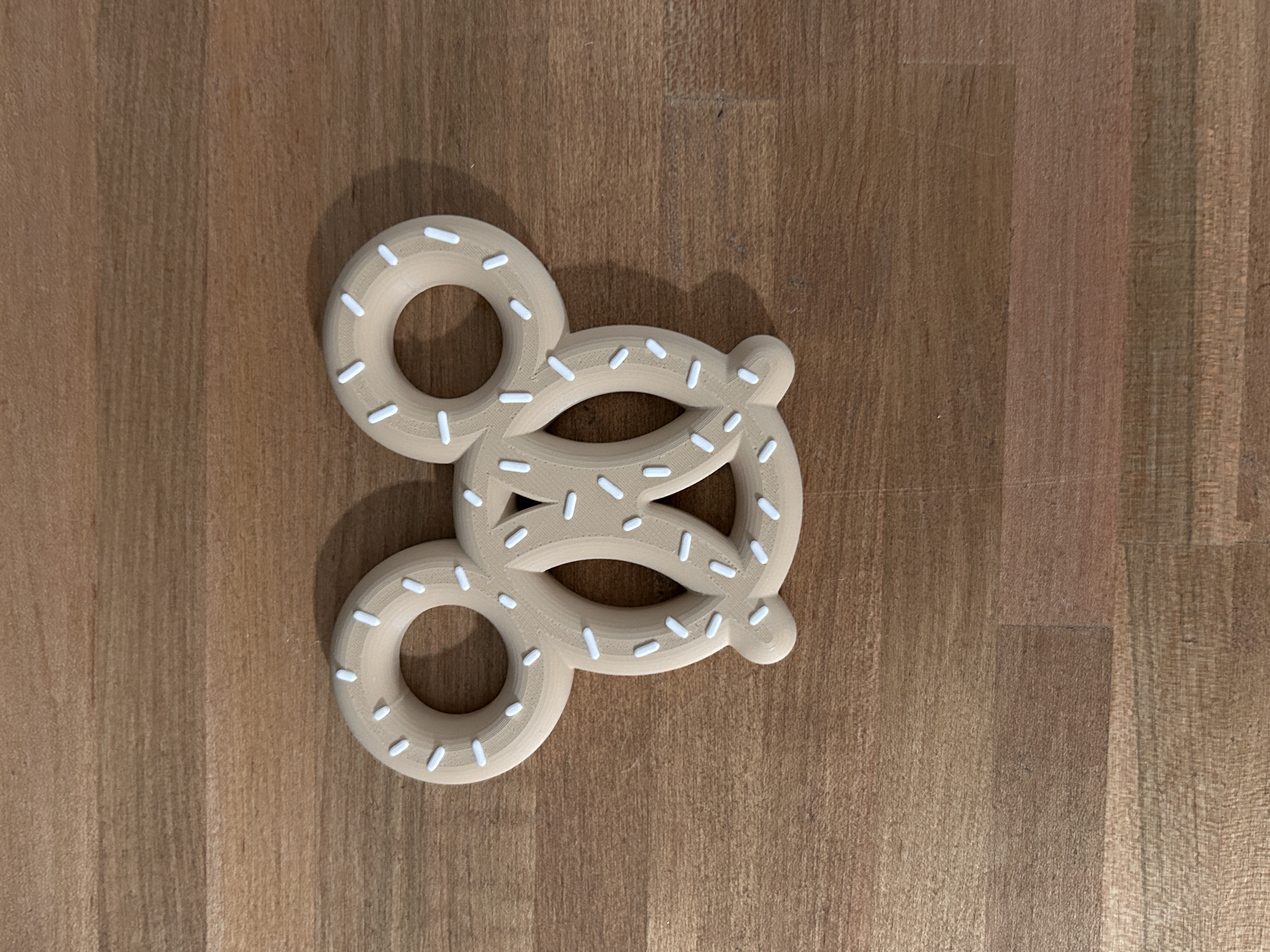 Miniatura 3 do modelo 3D Mickey Pretzel Magnet