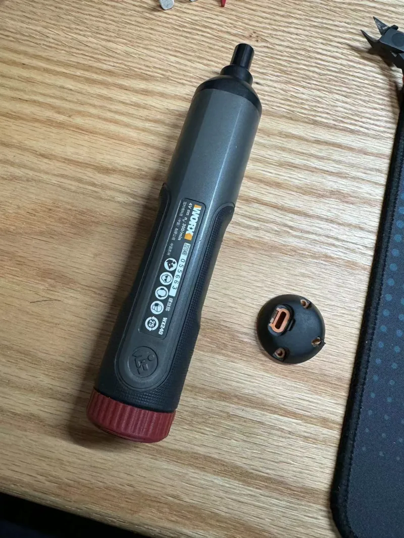 worx wx240 Charging back cover 威克士 电动螺丝刀充电后盖