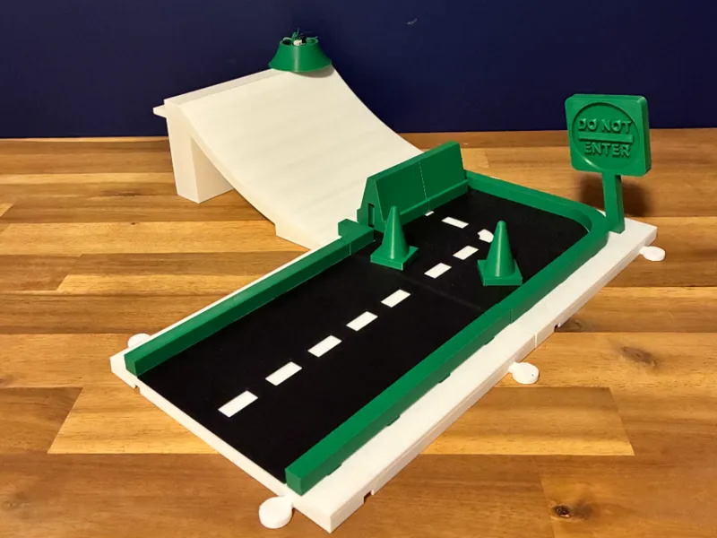 Modular Roads and Racetrack
