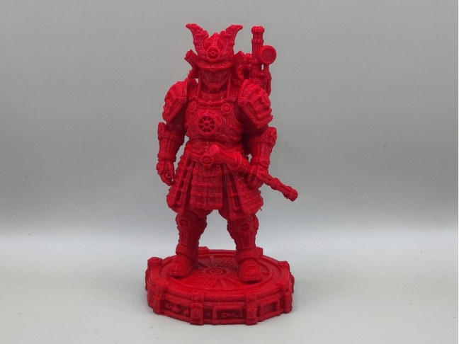 Steampunk warrior of the east  sculpture