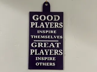 Encouragement sign