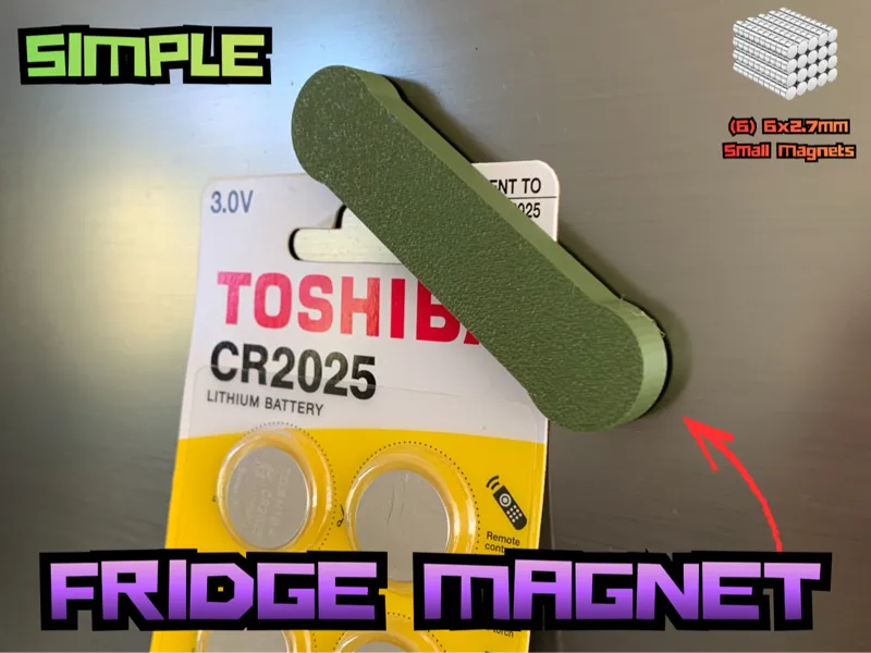 Simple Fridge Magnet