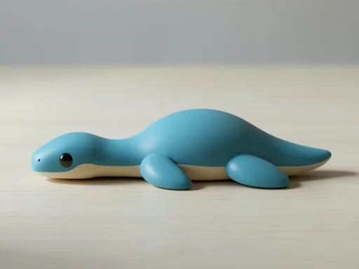 Cute Mini Plesiosaur Vinyl Toy