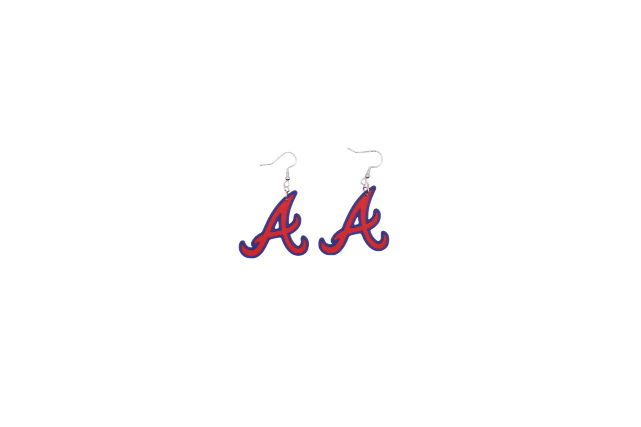 Atlanta Braves Earrings view 4