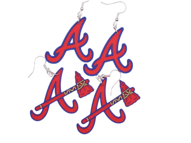 Atlanta Braves Earrings