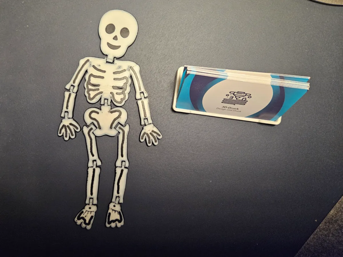 Flexi Skeleton - Free 3D Print Model - MakerWorld
