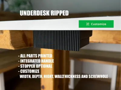 UNDERDESKDRAWER RIPPED