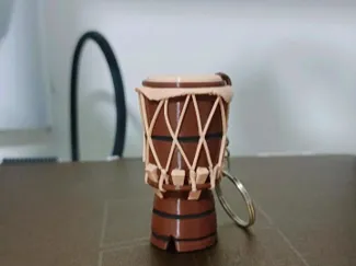 Chaveiro Atabaque (Brazilian drum keychain)