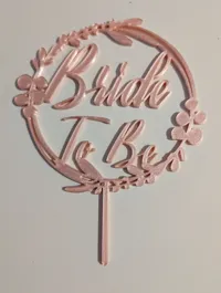 Topper de gâteau « Future mariée » — photo 4