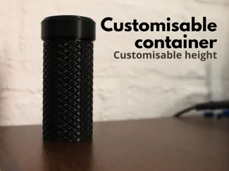 Customisable Container - Customisable height
