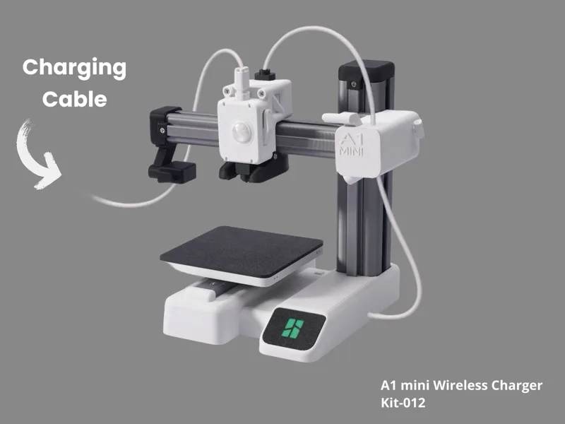 A1 mini Wireless Charger w/ filament cable