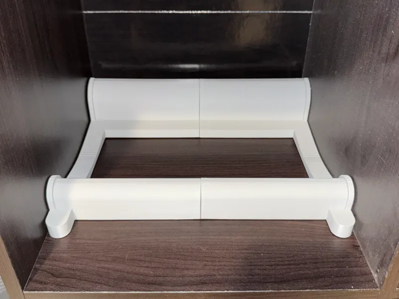 4 Spool Shelf Holder