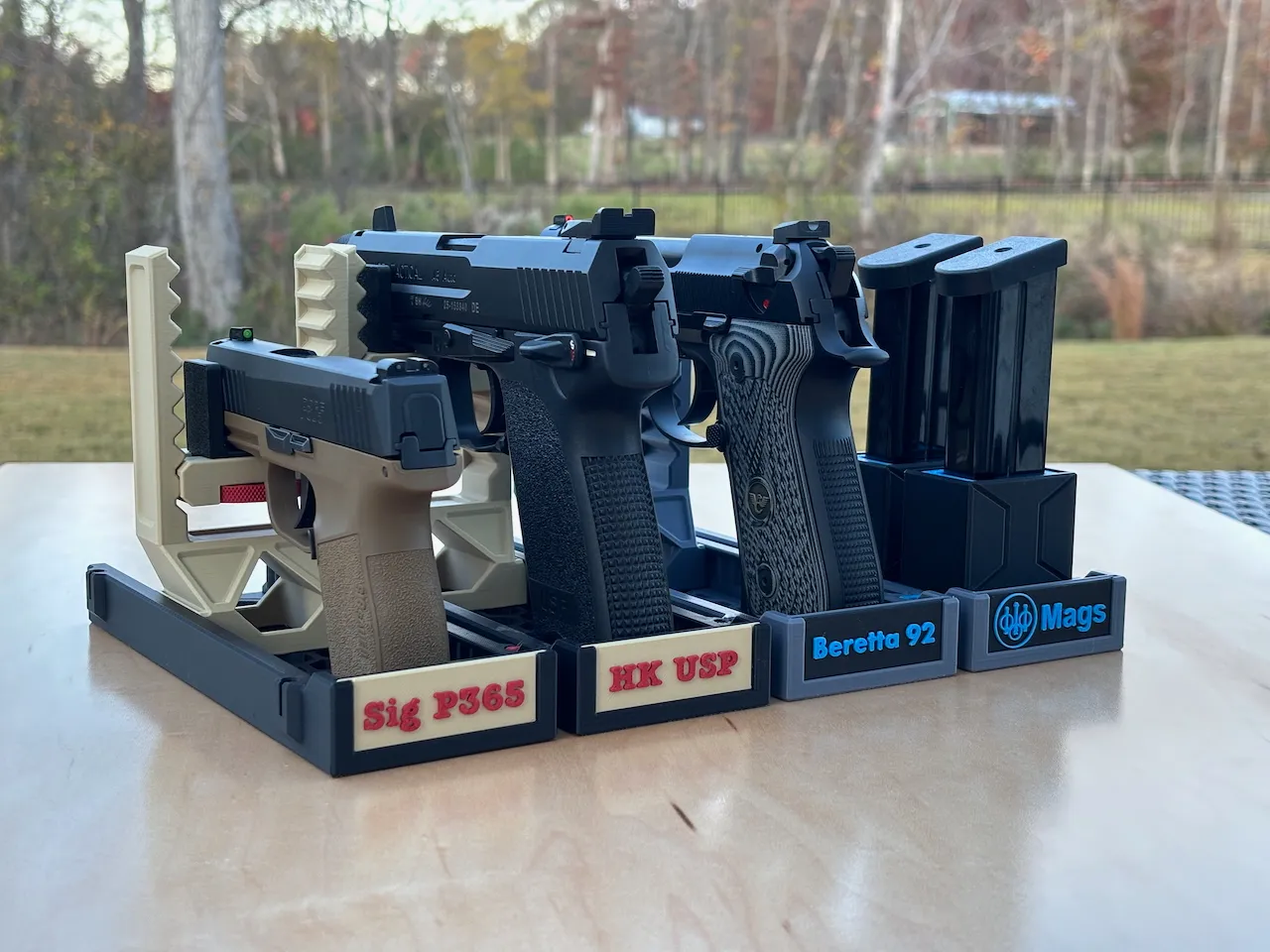 Modular Pistol Rack aka "Mod Rack 2.0" view 2