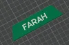 The name Farah in Arabic - Base