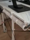 Round tabletop cable channel