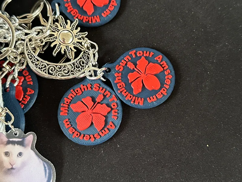 Zara Larsson Midnight Sun Keychain