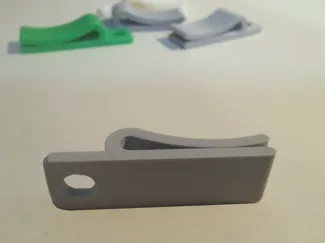 Clip with holder