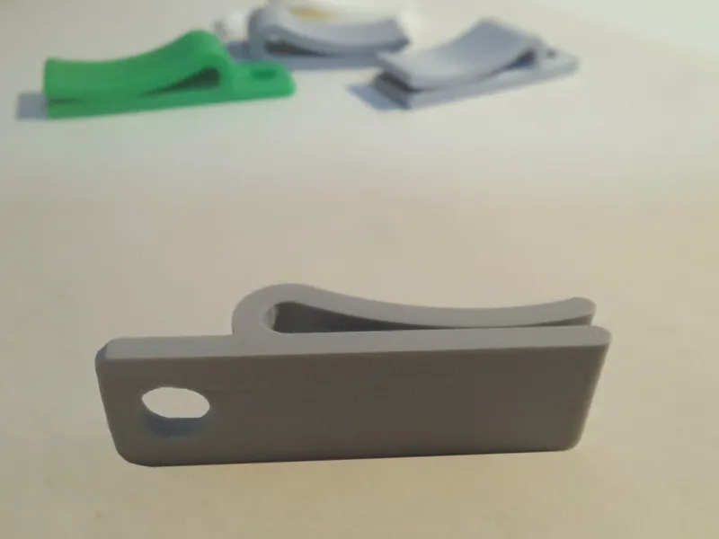 Clip with holder