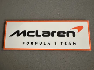 McLaren F1 Team Logo Plate