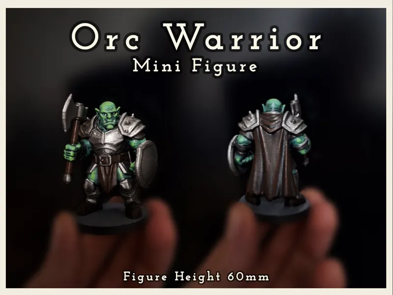 Orc Warrior Mini Figure