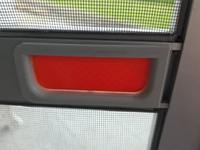Fly screen handle 