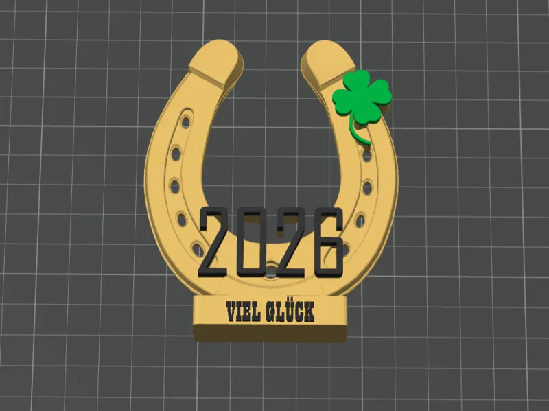 Silvester Glücks Hufeisen 2026
