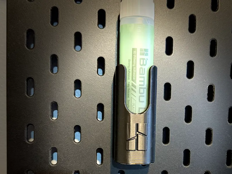 Bambu Liquid Glue Skadis Holder - 2 Pegs