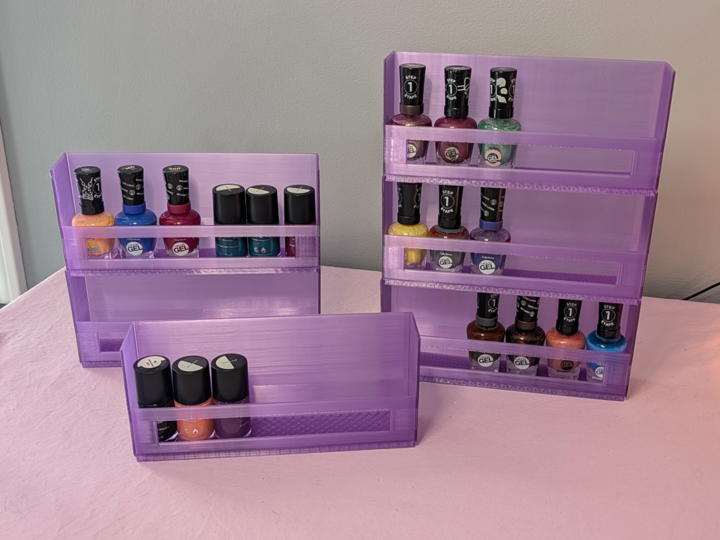 Stackable Nail Polish Organizer