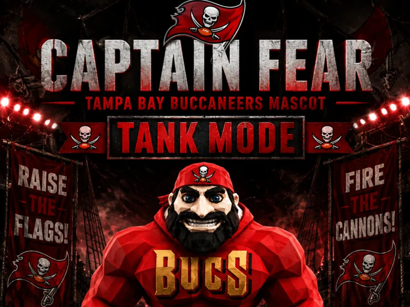 Captain Fear – Tampa Bay Buccaneers (Tank Mode)