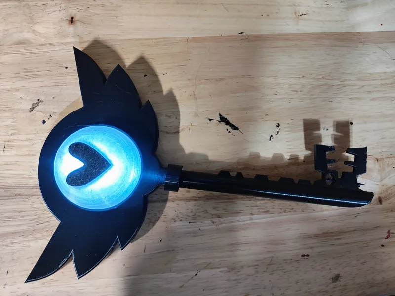 Hazbin Hotel Key with light