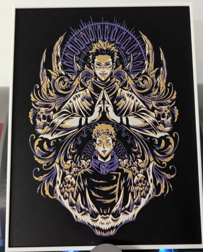 Sukuna & Itadori - hueforge - Jujutsu Kaisen