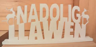 Nadolig Llawen (Merry Christmas in Welsh)
