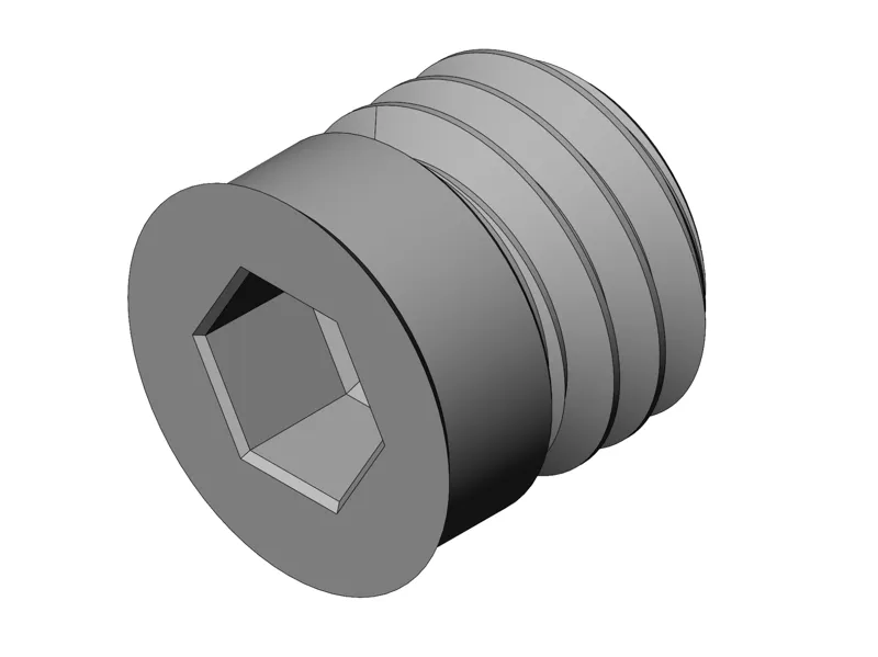Saunders Machine Works tool plate plug