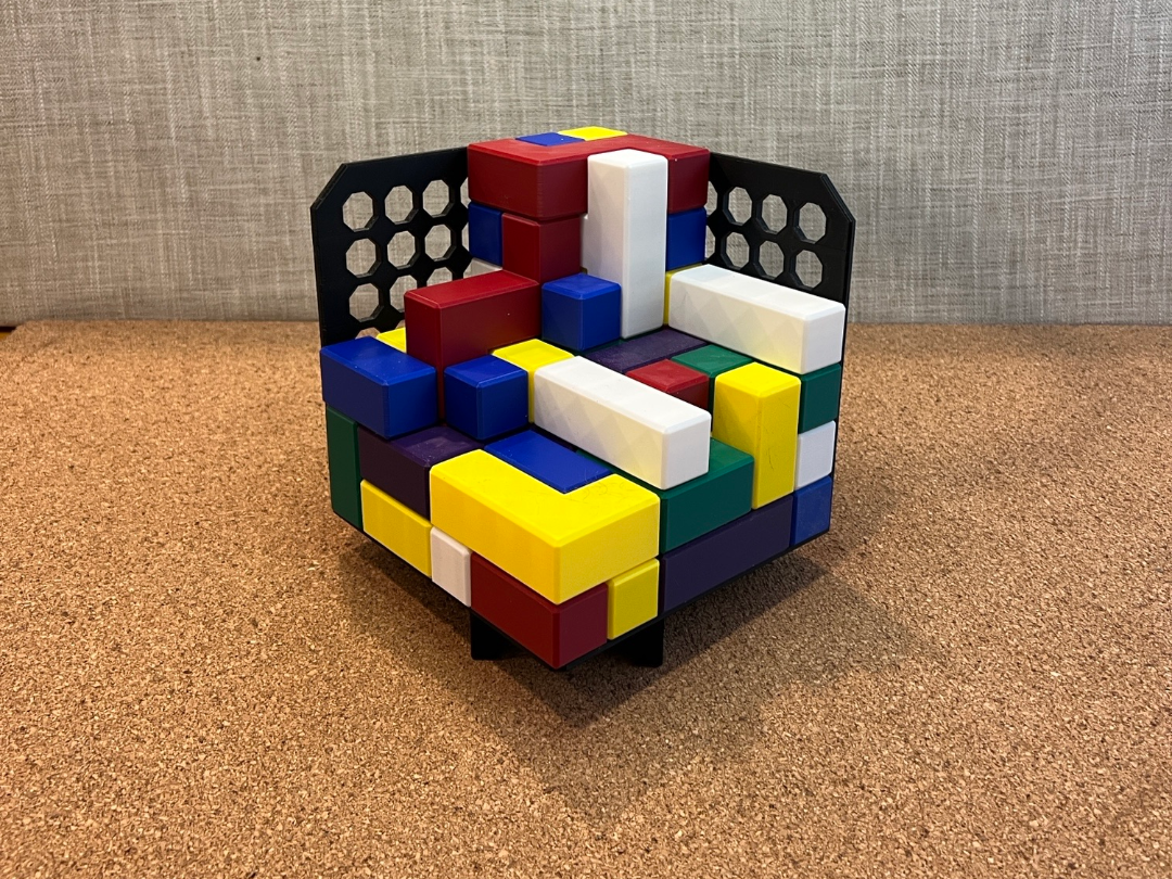 Miniatura 1 do modelo 3D 3D Cube Puzzle 