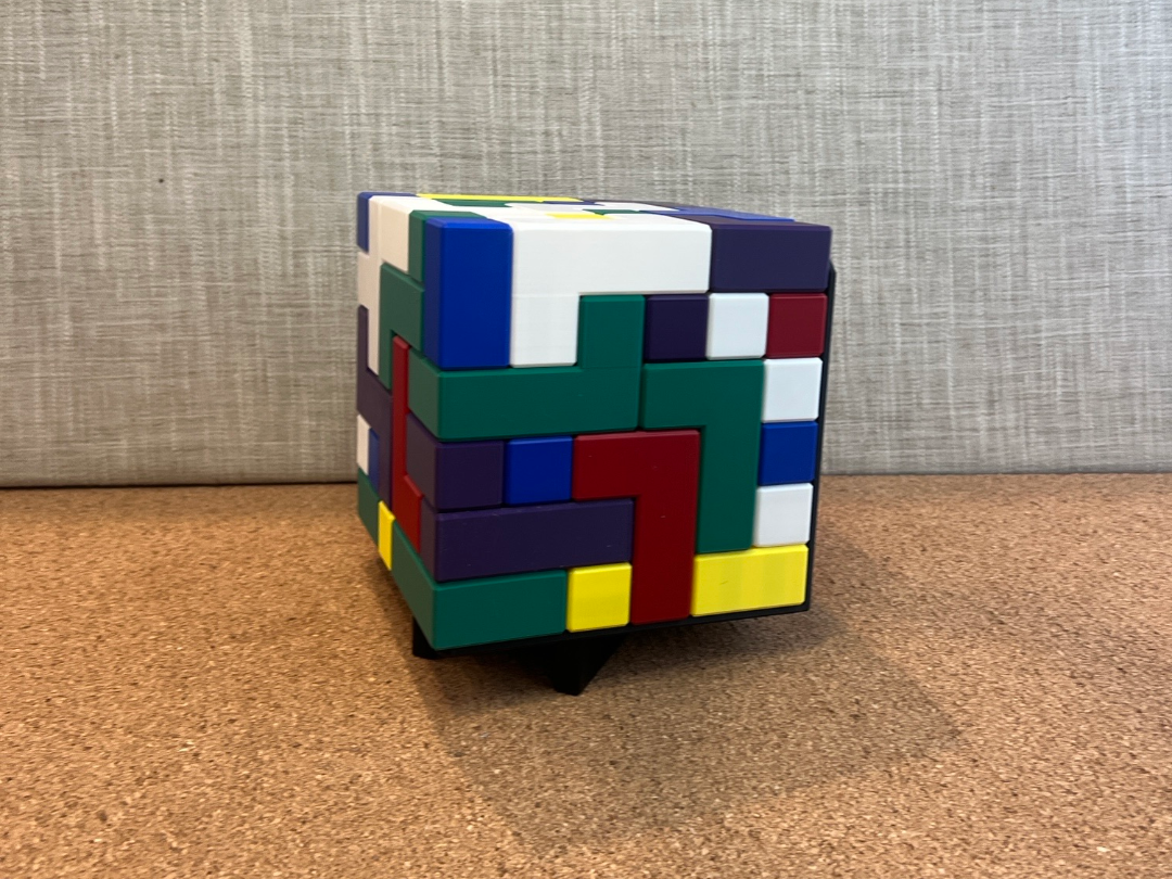 3D Cube Puzzle 